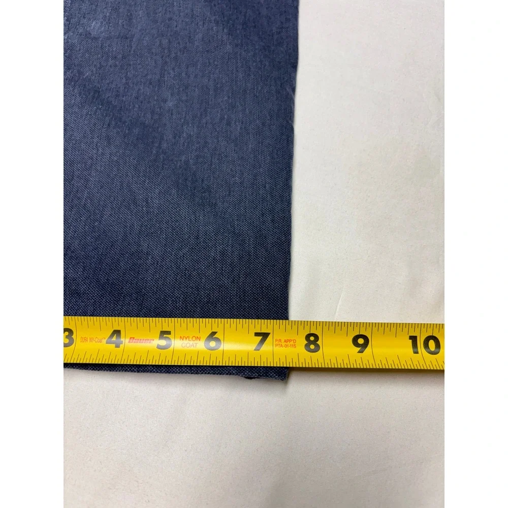 Teleria Zed Cobra.19 Made in Italy Dark Blue Stretch Cotton Trousers Mens 38X29